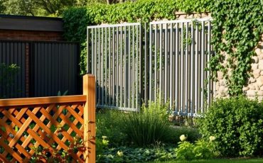 privacy fence design ideas